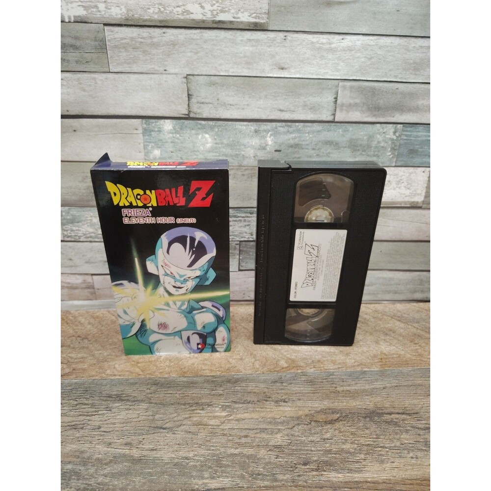 Dragon Ball Z DBZ Frieza Saga UNCUT VHS Box Set Vol 1-10 Connecting Spine Art - Picture 10 of 16